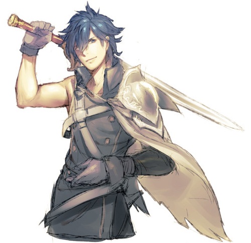 Vackra huvudpersonen Chrom.